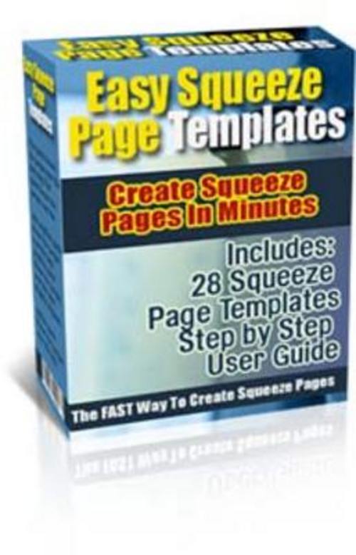Product picture EasySqueezePageTemplates