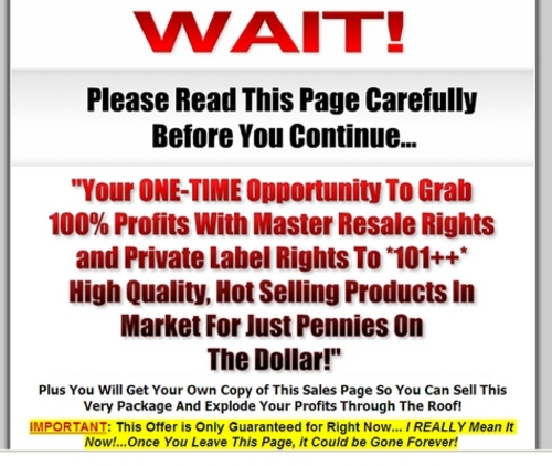 Product picture 151 MRR Products with One-Time-Offer MRR Page