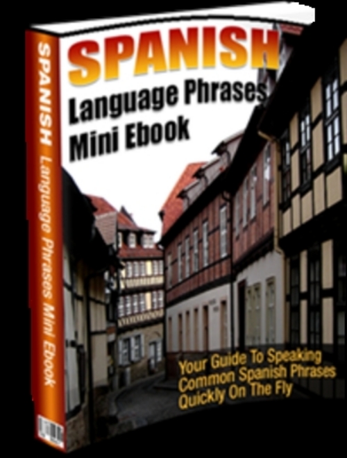 Product picture Spanish Language Phrases Mini Ebook