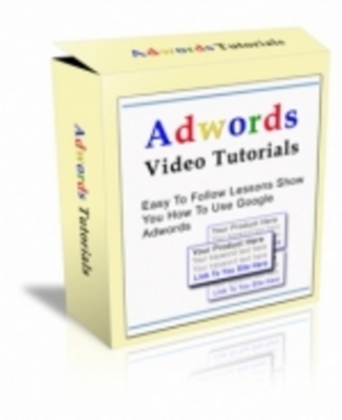 Product picture Adwords VideoTurorial
