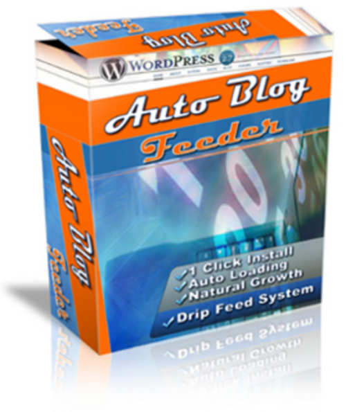 Product picture Auto Blog Feeder Software 